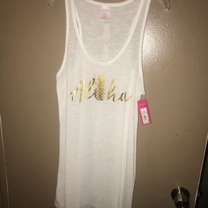 Xhilaration Swim Suit Cover Up pineapple themed